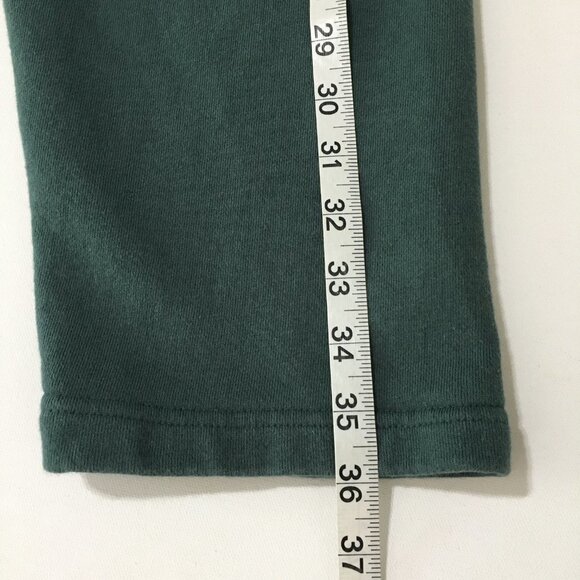 Korean Fashion Sweatpants Jogger Womens Medium Wide Hips High Rise Green - Picture 13 of 13